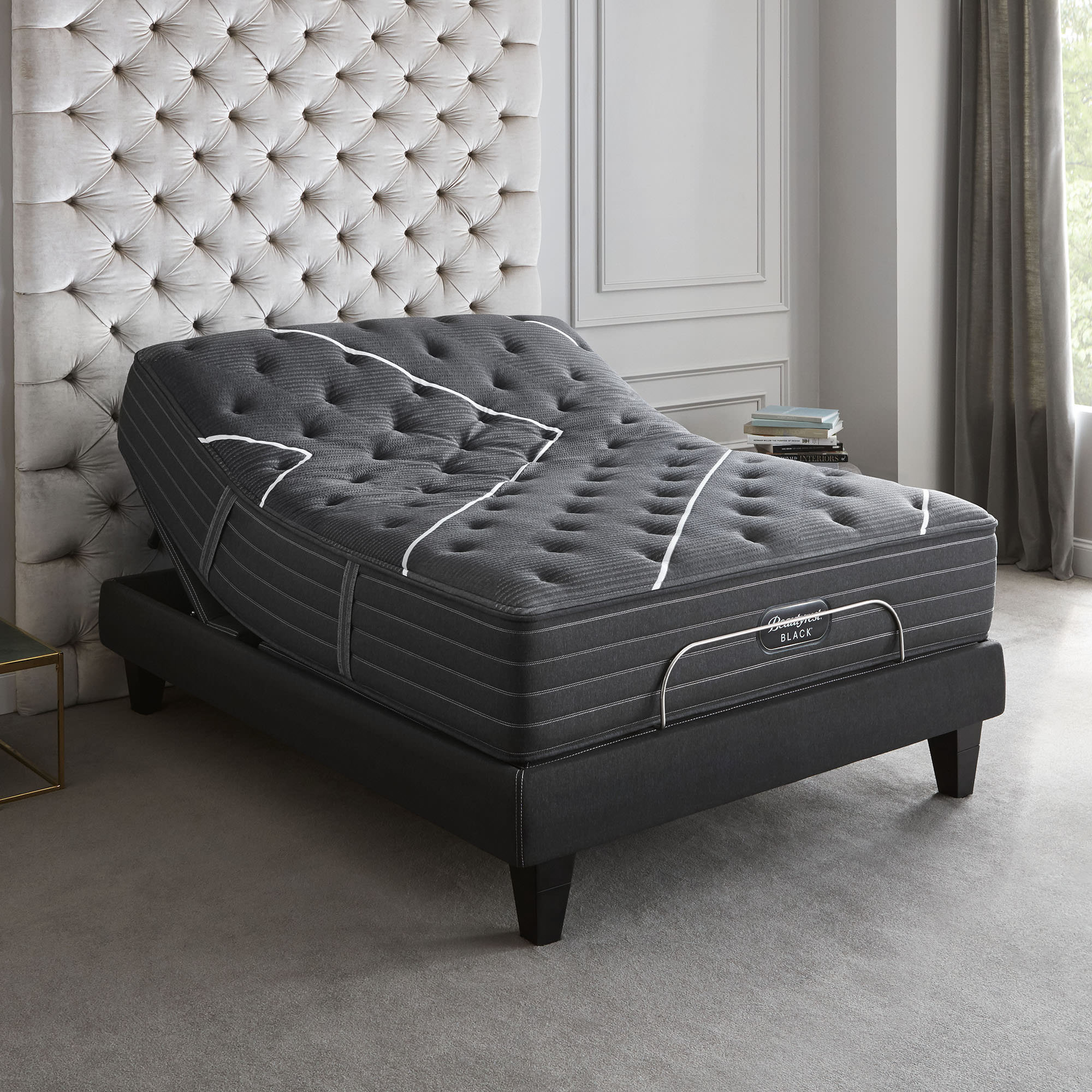 Simmons beautyrest black luxury adjustable bed base discount